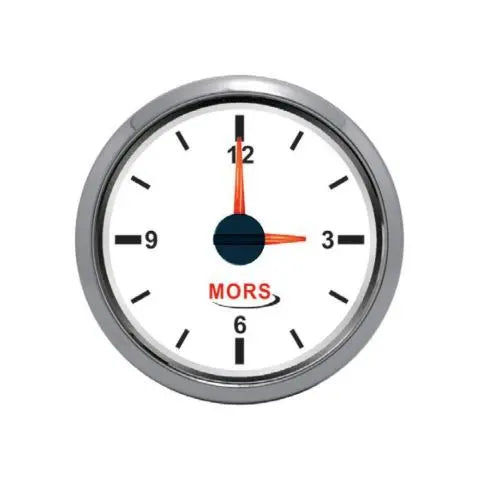 MORS Zaman Saati 12-24 V Beyaz Mors