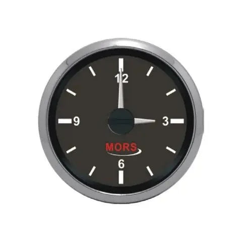 MORS Zaman Saati 12-24 V Siyah Mors