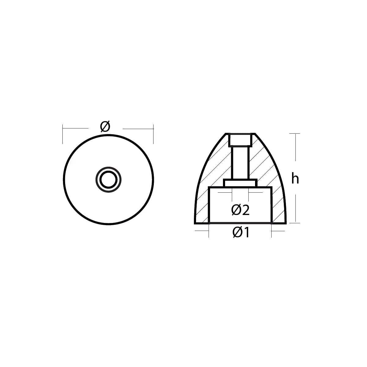 MTF PERVANE TUTYASI Ø50-100 TECNOSEAL