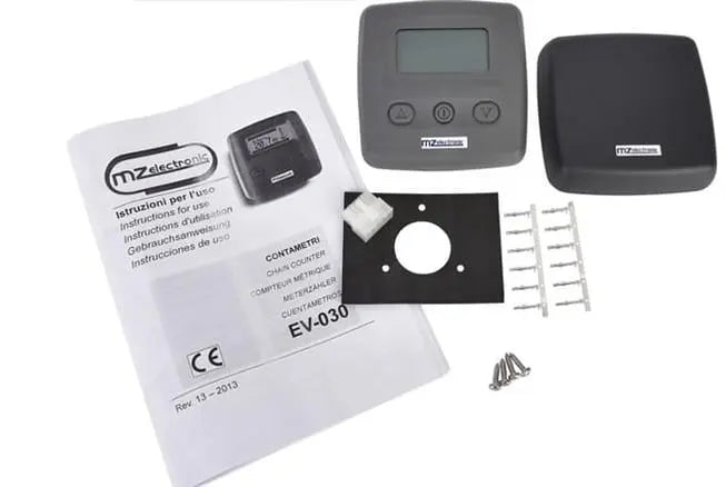 MZ Electronic Kablolu Irgat Kontrol Paneli ve Zincir Sayacı 12-24 Volt (EV030) MZ Electronic