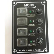 Mors 4'lü Switch Panel Dikey Mas Mare
