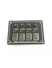 Mors 4'lü Switch Panel Yatay Mas Mare