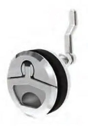 Motor Kapağı Kulbu Yuvarlak 65x25 mm 316 CR-NI Marine Town