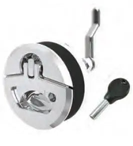 Motor Kapağı Kulbu Yuvarlak Kilitli 65x25 mm 316 CR-NI Marine Town