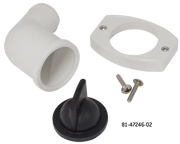OUT. ELBOW/OUT. PIPE GASKET & PLAST. NUT SPX JOHNSON PUMP