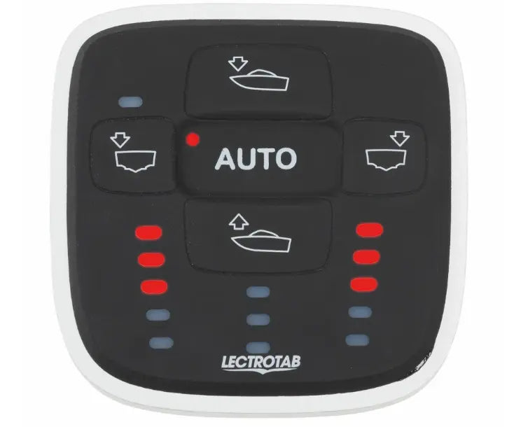Otomatik Ve Göstergeli Flap Kontrol Paneli Tek/Çift İstasyon ( Sadece 2 Piston Çalıştırabilir, Flybridge İçin ALC-2S Alınmalıdır) LECTROTAB