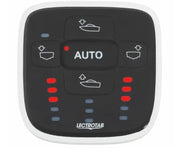 Otomatik Ve Göstergeli Flap Kontrol Paneli Tek/Çift İstasyon ( Sadece 2 Piston Çalıştırabilir, Flybridge İçin ALC-2S Alınmalıdır) LECTROTAB
