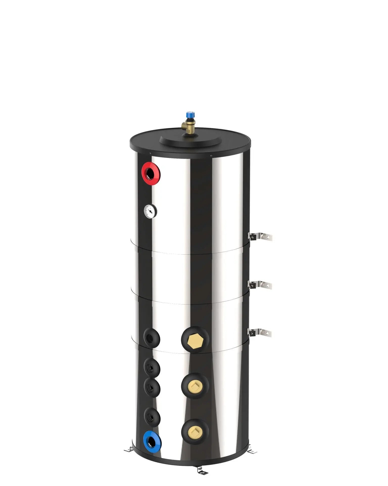 PROFESSIONAL SERİSİ BOILER 150 L DİKEY REZİSTANSIZ (2 X 1500W YA DA 2 X 3000W REZİSTANS TAKILABİLİR ) ATI DI MARIANI