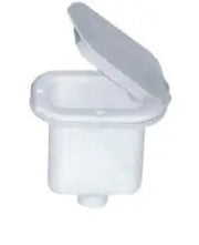 Plastik Kapaklı Duş Yuvası Kare 125 mm Barka