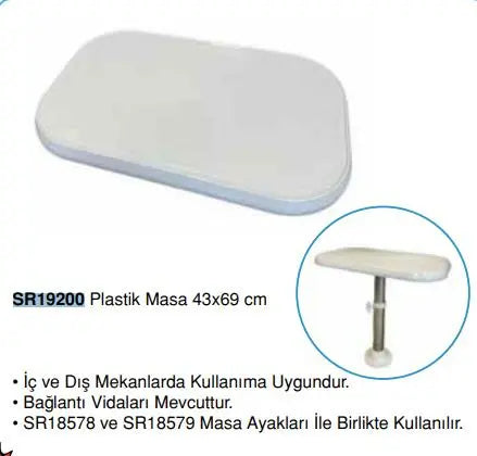Plastik Masa 43x69 cm Mas Mare