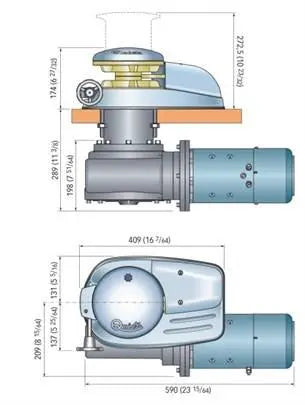 Quick Duke 3000W 24V 12/13mm Tambursuz Irgat Mas Mare