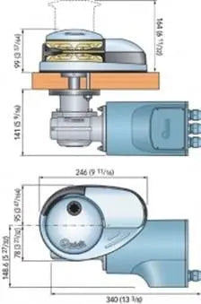 Quick Prince 12V 8mm 1000W Tambursuz Irgat Mas Mare