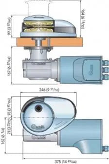 Quick Prince 1500W 8mm 24V Tamburlu Irgat Mas Mare