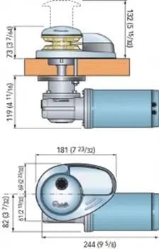 Quick prince Irgat 500w 12V- 6MM Tamburlu Quick