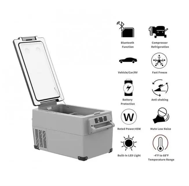 Rafincool Portatif Buzdolabı 12-24V 35 Litre Rafincool