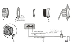 S3 YAKIT-SU SEVİYE SENSÖRÜ SS 1000MM 0-190 ohm WEMA