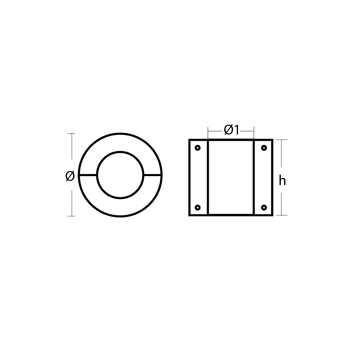 ŞAFT TUTYASI Ø 95mm TECNOSEAL