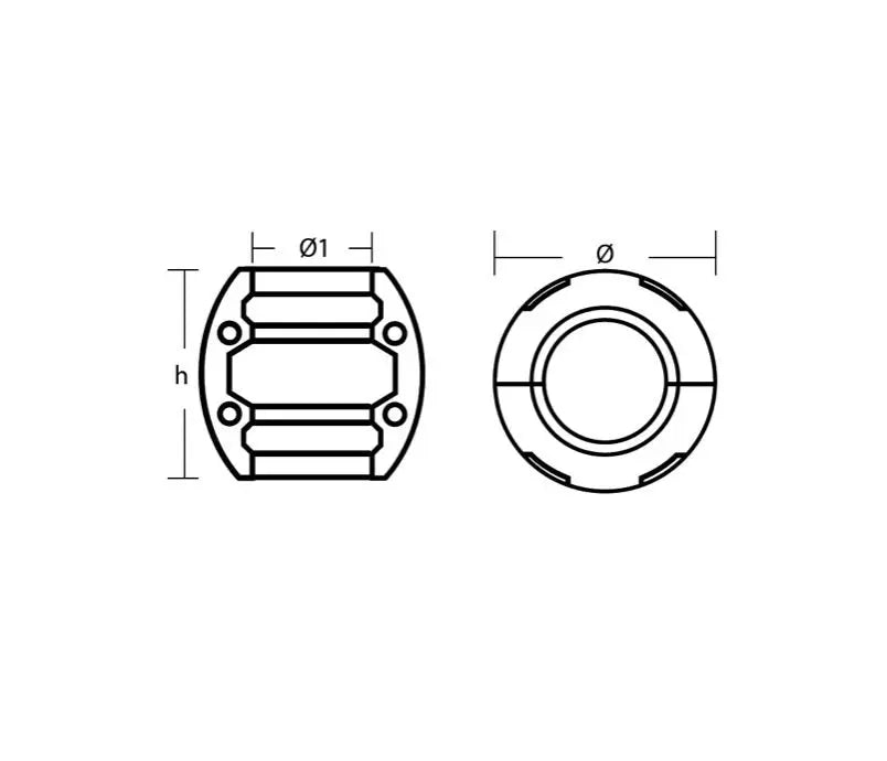 ŞAFT TUTYASI Ø80 mm ÇİNKO TECNOSEAL