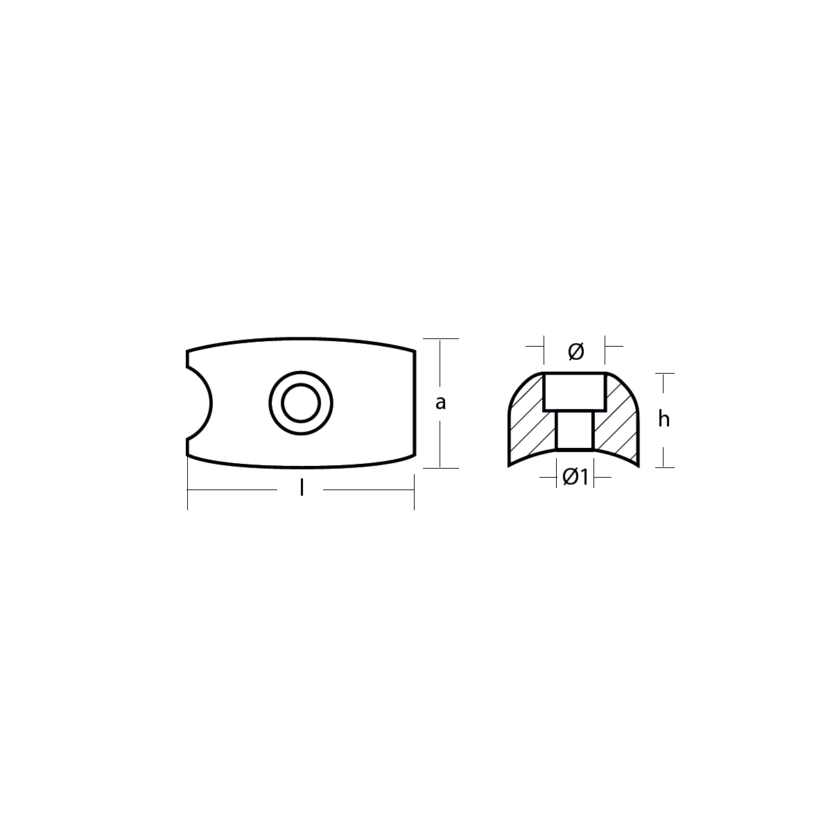 SIDEPOWER / SLEIPNER BAŞ MANEVRA PERVANE TUTYASI 7 HP, 3 BLADE PROP TECNOSEAL