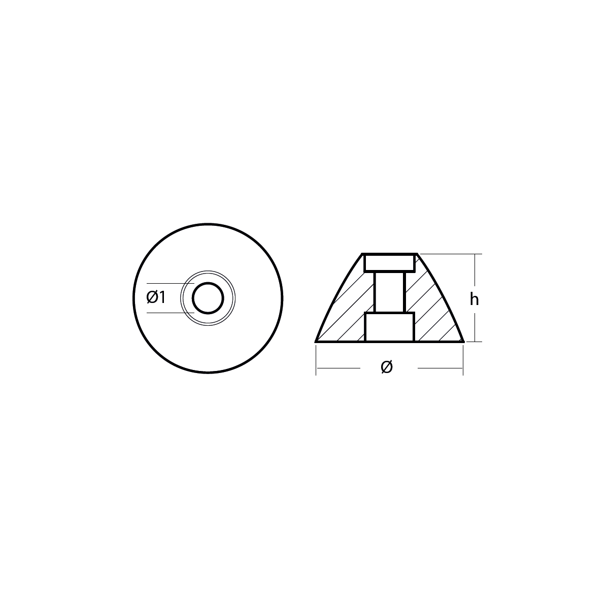 SIDEPOWER / SLEIPNER BAŞ MANEVRA PERVANE TUTYASI SP30, SE30, SP40, SE40 TECNOSEAL