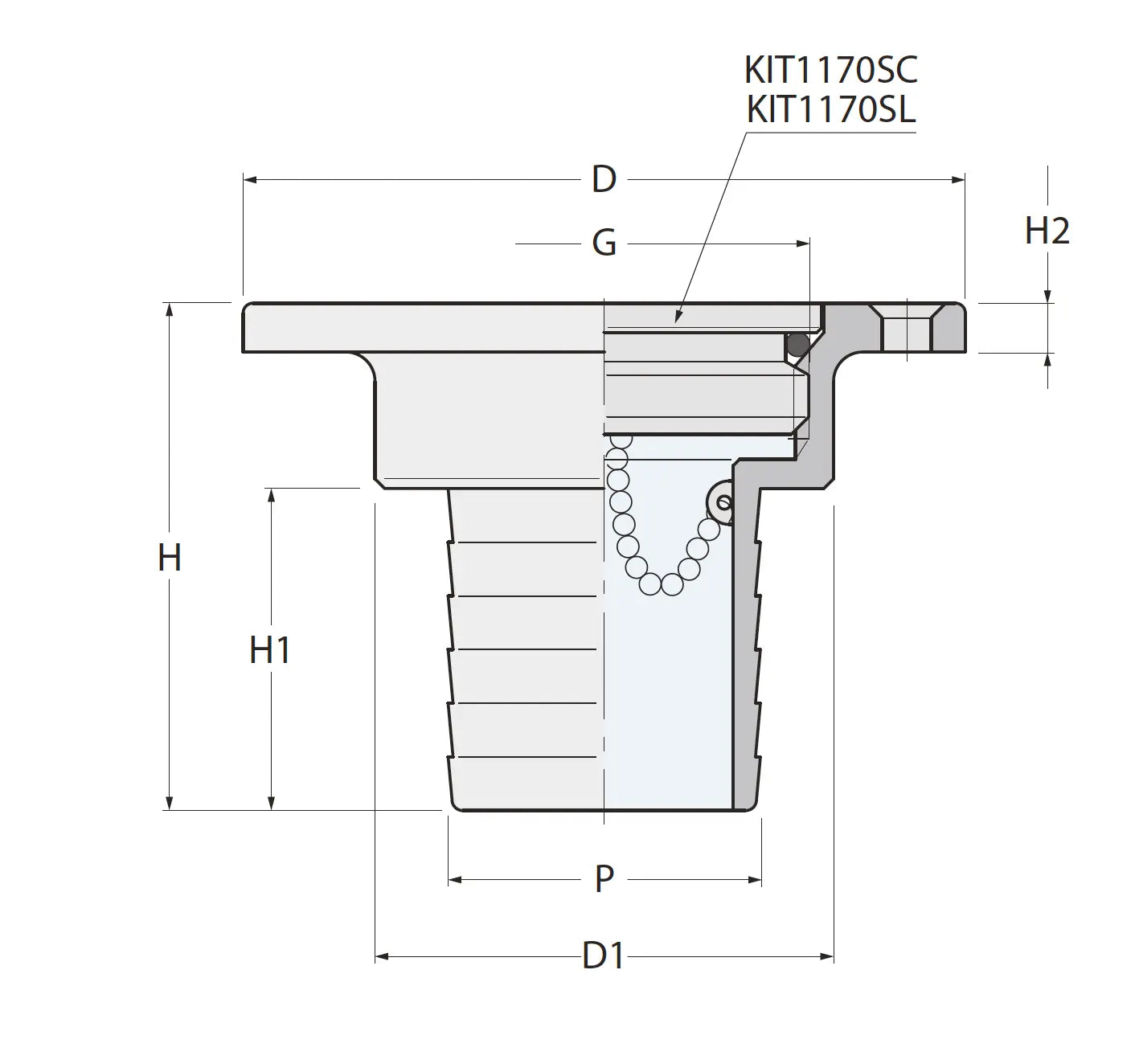 SU DOLUM AĞZI 1''1/2x38 GUIDI