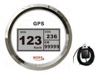 SÜRAT GÖSTERGESİ 55 MPH BEYAZ GPS ANTENLİ Mas Mare