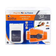 Sahil Besleme Fiş ve Priz Plastik Beyaz 32A/230V - Mas Mare
