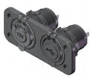 Şarj ve USB Soketi Şarj 12 Volt - USB 12-24 Volt Mas Mare