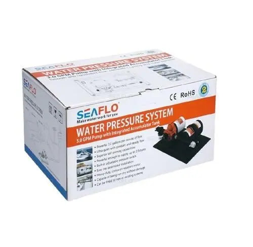 Seaflo Tanklı Hidrofor 12 V 11.3 LT 0.75 LT Tank Seaflo