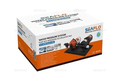 Seaflo Tanklı Hidrofor 12 V 20.8 LT 1.00 LT Tank Seaflo