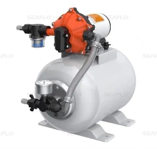 Seaflo Tanklı Hidrofor 24 V 20.8 LT 1.00 LT Tank Seaflo