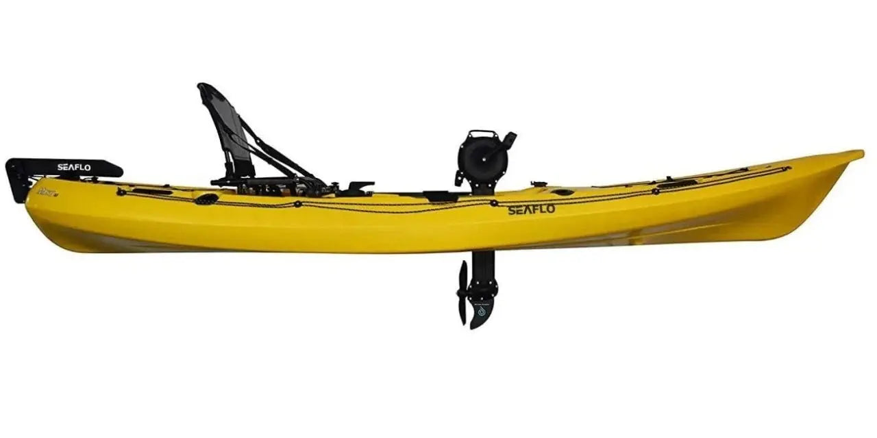 Seaflo Tek Kişilik Pedallı Kano Sarı Mas Mare