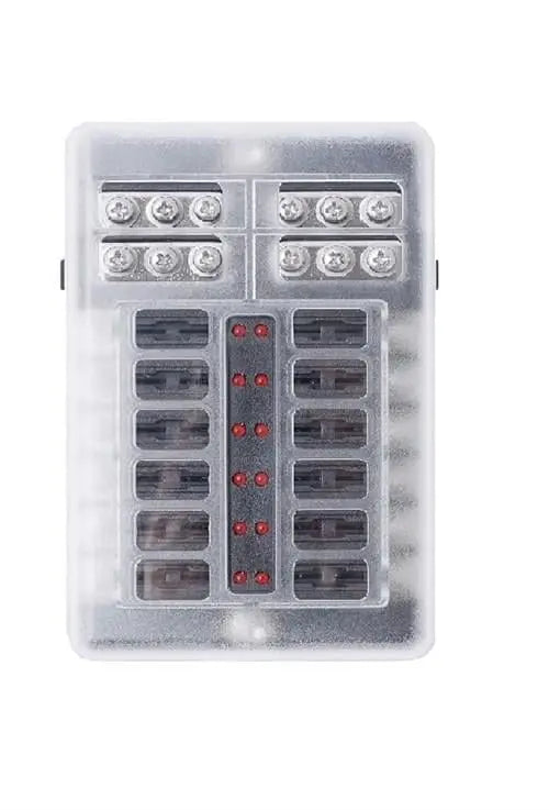 Sigorta Kutusu 12'li İkaz ışıklı Şase Bareli Electrozirve