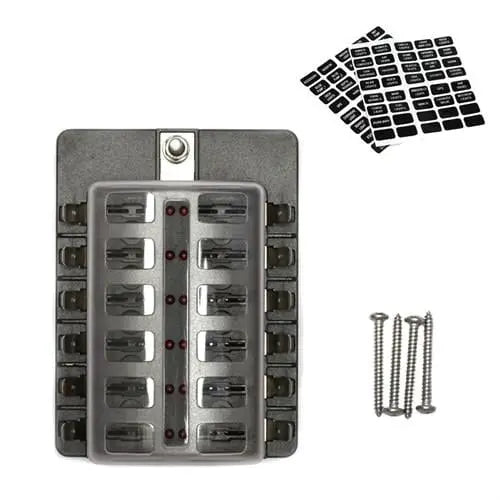 Sigorta Kutusu Q 12'li İkaz ışıklı Electrozirve