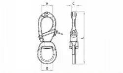 Snap Shackle (Top Open) 2 - Mas Mare