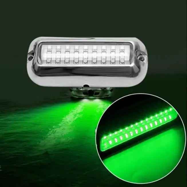Su Altı Lambası 27 led'li Yeşil 12-24V OSCULATI