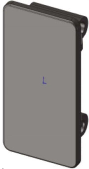 Switch Çerçeve Kapağı Montaj Ölçüsü: 24x48 mm BFY