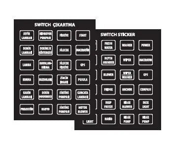Switch Çıkartma İNGİLİZCE BFY