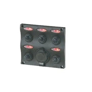 Switch Panel 5'Li Çakmak Soketli İzoleli Mas Mare