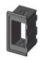 Switch Yan Çerçeve Sağ-Sol Montaj Ölçüsü: 27x51 mm BFY