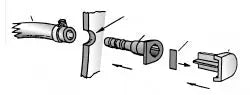 Tank Havalandırması 5/8" ( 16 MM hortum için ) FORESPAR