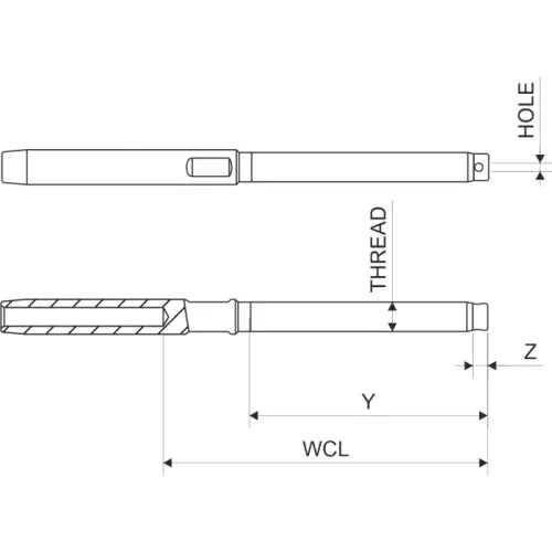Tel Terminal Stud ø12 SELDÉN MAST