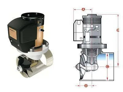 Thrustems Baş Pervanesi EMS-S40 12V Thrustems