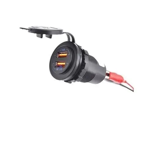 USB Soketi ikili 2.4A+QC3.0 12-24V Bfy