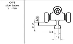 Universal Yelken Arabası OWS 11 / Balen İçin / M10 SELDÉN MAST