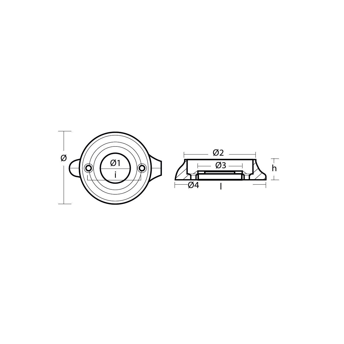 VOLVO PENTA 120S ALÜMİNYUM TECNOSEAL