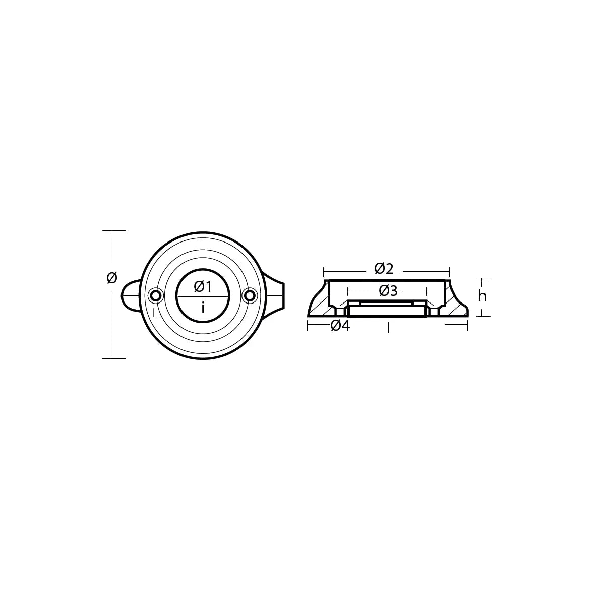 VOLVO PENTA 120S ALÜMİNYUM TECNOSEAL