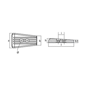 VOLVO PENTA DPS-A; DPS-B; FWD ALÜMİNYUM TECNOSEAL