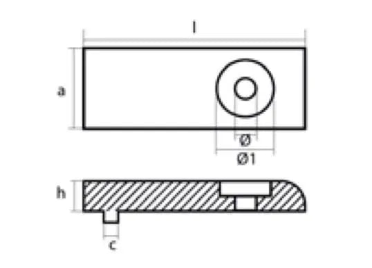 VOLVO PENTA QL BAŞ MANEVRA PERVANE TUTYASI BP800-130andSP900-1300 TECNOSEAL