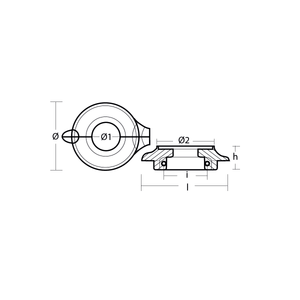 VOLVO PENTA SD 130S, 150S ALÜMİNYUM TECNOSEAL